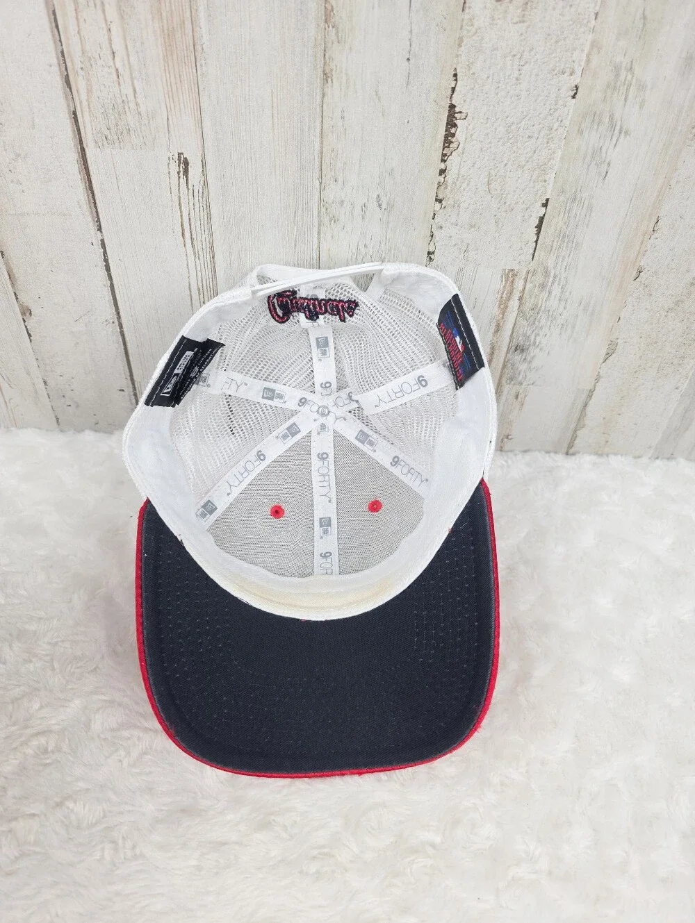 New Era St. Louis Cardinals Red Satin Snapback Cap with White Logo OSFA